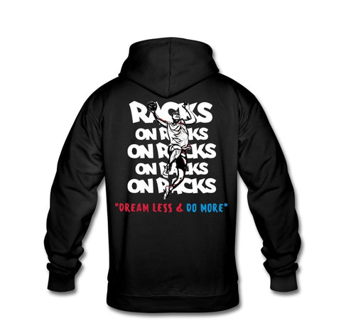 Dream Less & Do More Black Hoodie