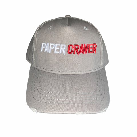 W21 Grey Distressed Cap